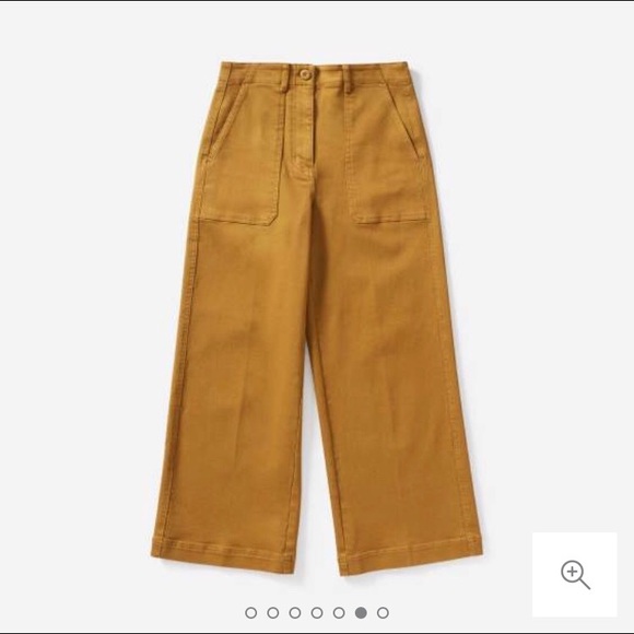 Everlane Pants - Hemmed Everlane Wide Leg Crop Utility Pant